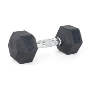Rubber Hex Dumbbell